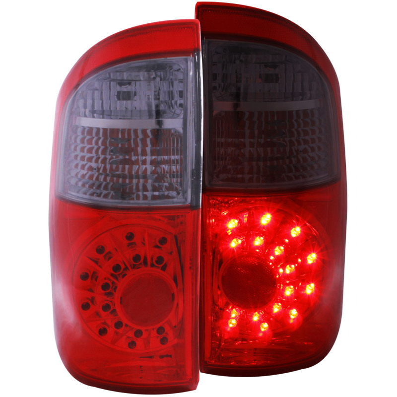 ANZO 2004-2006 Toyota Tundra LED Taillights Red/Smoke thumbnail 4