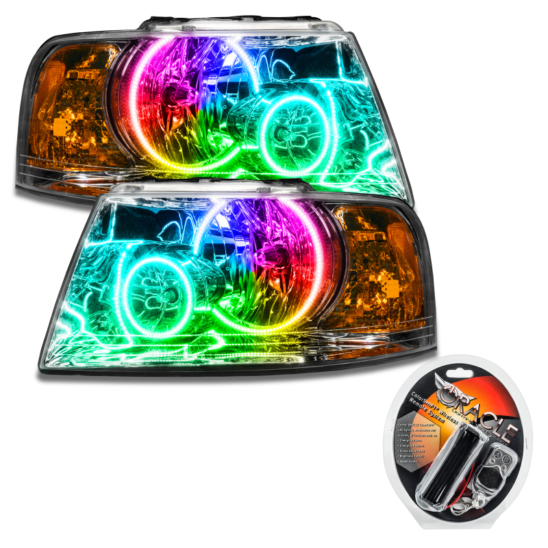 Oracle 03-06 Ford Expedition SMD HL - Chrome - ColorSHIFT thumbnail 2