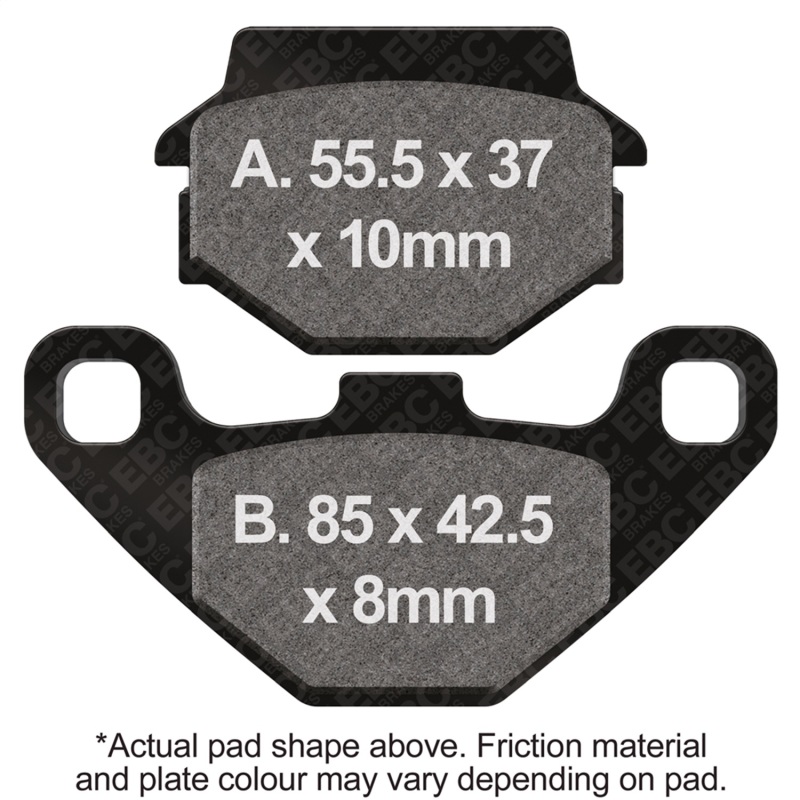 EBC R Sintered Brake Pads