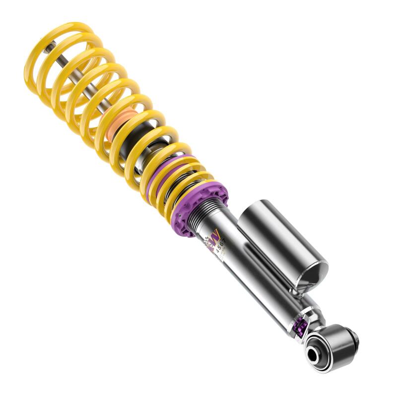 KW Variant 3 Coilover Kits for 2006-2010 M5 - 35220082 Kits, 3, 0.6 1.6 in. Lowered Front, 0.5 1.2 in. Lowered Rear, Shocks, Yellow Powdercoated Springs, BMW, Kit thumbnail 9