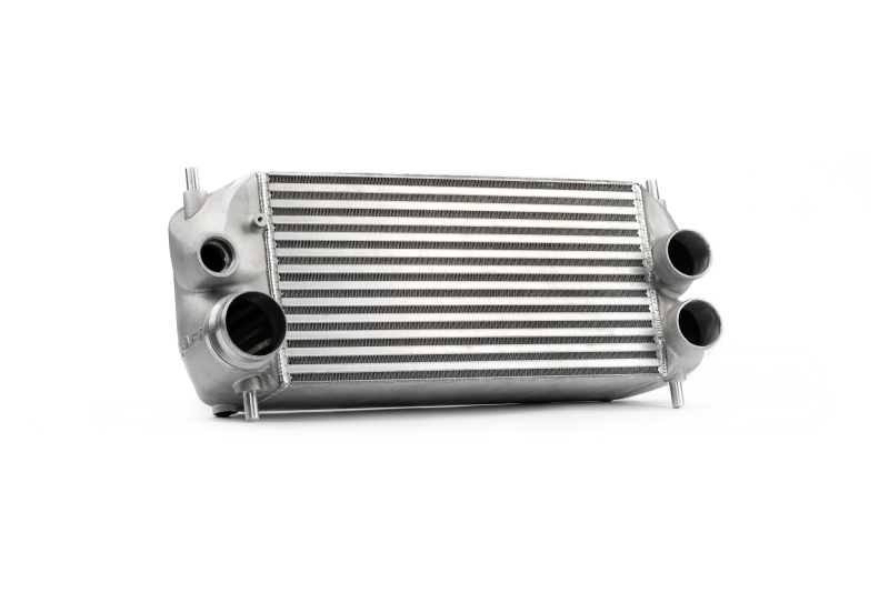 AMS Performance 2015+ Ford F-150 & Raptor 2.7L/3.5L EcoBoost Stock Loc. Intercooler (Silver w/ Logo)