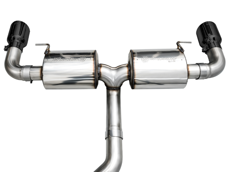 AWE 19-23 BMW 330i / 21-23 BMW 430i Base G2X Touring (Excl. Conv) Axle-Back Exhaust - Diamond Black