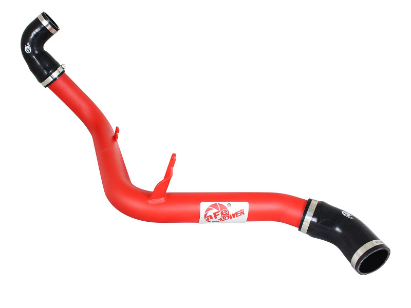 BladeRunner 2-1/2 IN Aluminum Hot Charge Pipe Red