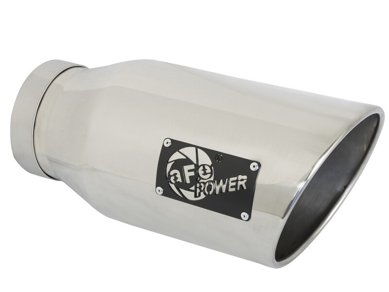 aFe LARGE BORE HD 5in 409-SS DPF-Back Exhaust w/Pol Tip 19-20 Ram Diesel Trucks L6-6.7L (td) thumbnail 7