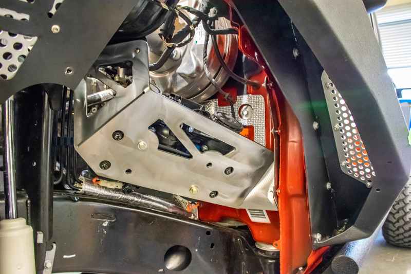 2018+ Jeep JL / JT Engine Bay Compressor Mount - Image 12