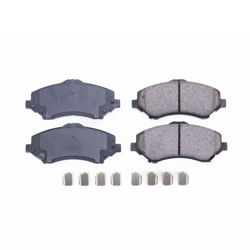 Power Stop 08-16 Chrysler Town & Country Front Z17 Evolution Ceramic Brake Pads w/Hardware thumbnail 7