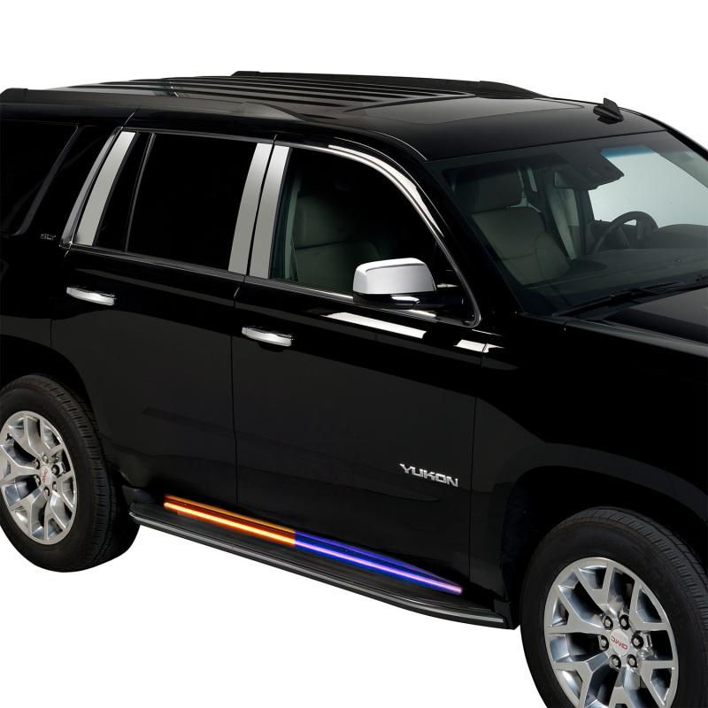 Putco 11-23 Ford Explorer Blade Rocker Kits Sideliners- Amber/White thumbnail 8