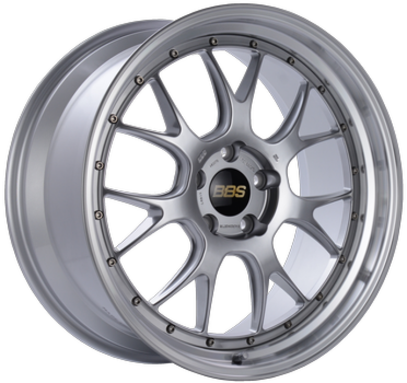 BBS LM-R 20x11 5x114.3 ET20 CB66 Diamond Silver Center Diamond Cut Lip Wheel