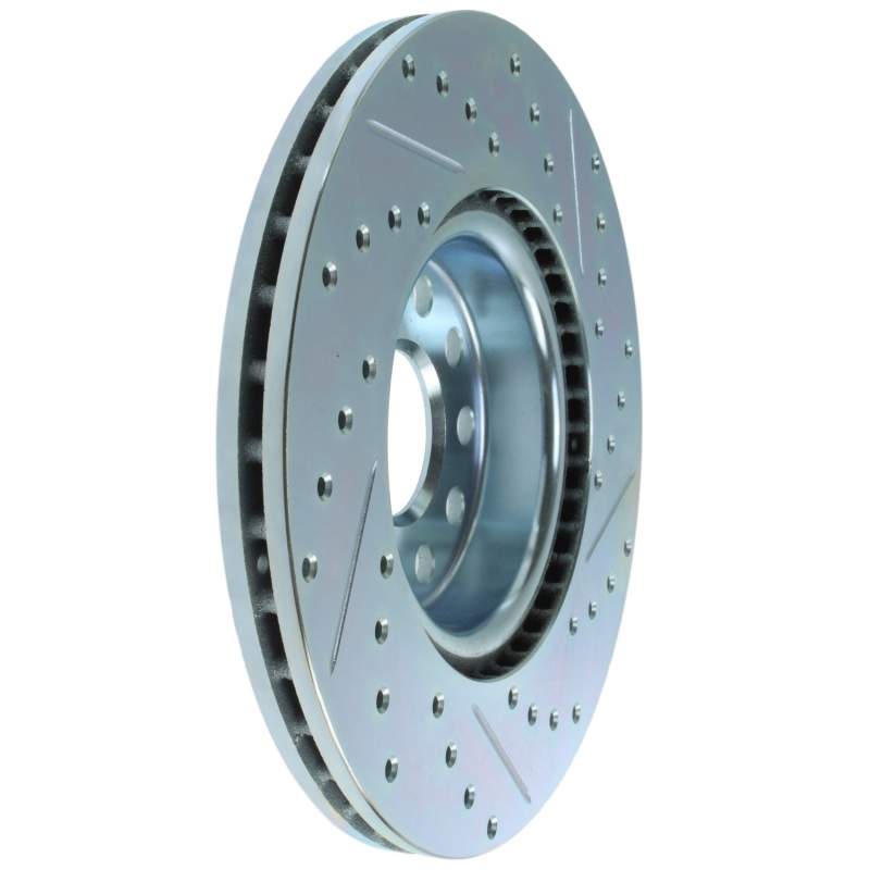 StopTech Select Sport 06-17 Volkswagen Jetta Slotted & Drilled Front Right Rotor thumbnail 4
