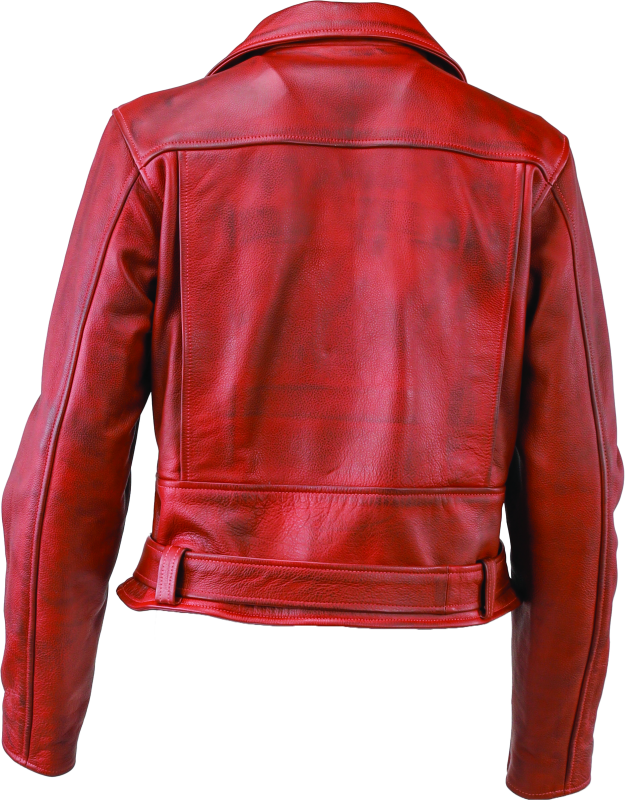 Kuryakyn Leather By River Road Arabian Spice Leather Jacket Red Womens - Small thumbnail 6