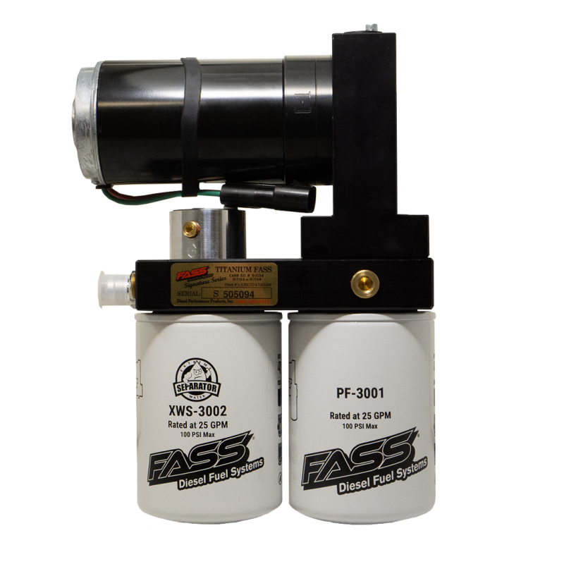 FASS 00-05 Ford Powerstroke F250/F350 (Excursion 6.0 and 7.3L) 250gph No Drop Titanium Fuel System thumbnail 2