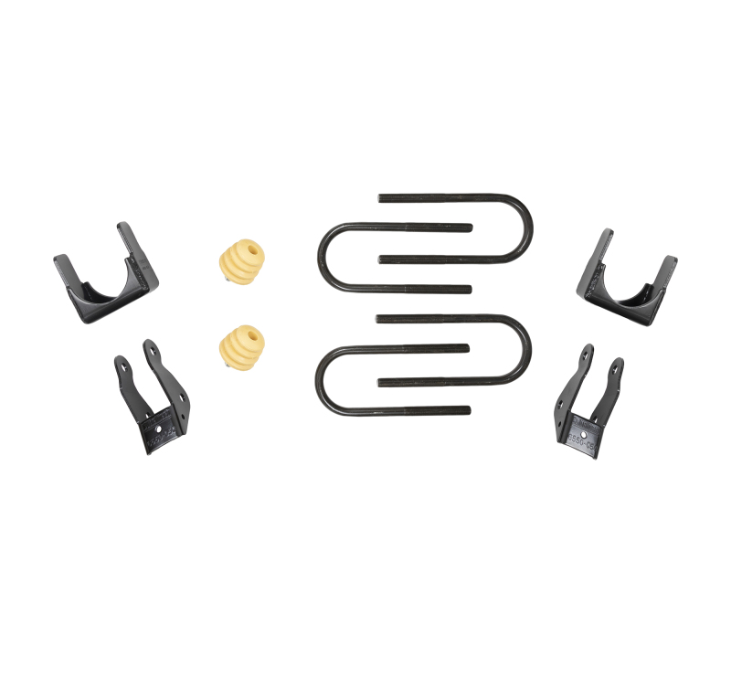 Belltech Rear Flip Kits 6640 Kit, 5.5 in. Drop, Steel, Black Powdercoated, Chevy, GMC, Kit thumbnail 8