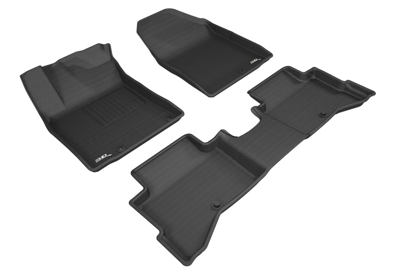 3D MAXpider 17-22 Kia Niro Kagu Black Full Set thumbnail 3
