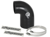 aFe Magnum FORCE CAI Univ. Silicone Coupling Kit (3in. ID to 2.5in. ID) 90 Deg. Elbow Reducer - Blk thumbnail 3