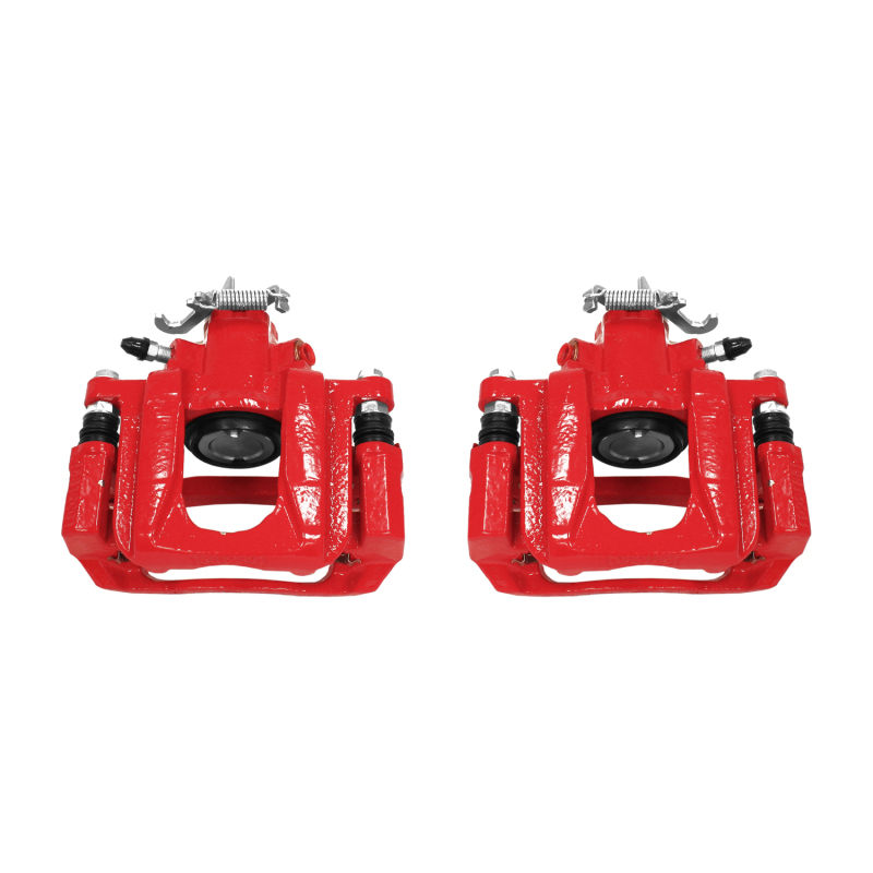 Power Stop 08-16 Chrysler Town & Country Rear Red Calipers w/Brackets - Pair