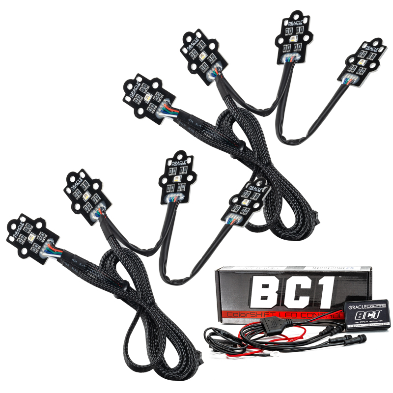 Oracle 20-21 Chevy Silv HD 2500/3500 RGB+W Headlight DRL Kit - w/ BC1 Controller thumbnail 2