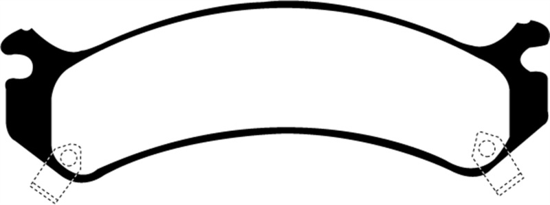 EBC 01-05 Cadillac Deville 4.6 HD Ultimax2 Front Brake Pads thumbnail 6