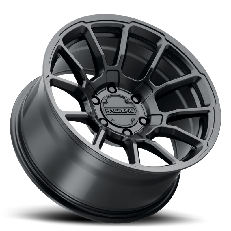 Raceline 950B Gauge 18x9in / 8x170 BP / 18mm Offset / 125.2mm Bore - Satin Black Wheel thumbnail 4