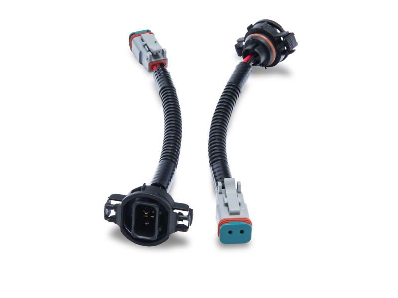 Raxiom 10-18 Jeep Wrangler JK Axial Series H16 to Deutsch Fog Light Wire Harness Adapter Set thumbnail 3