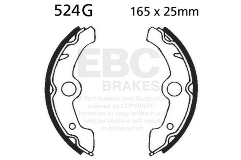 EBC 89-95 Yamaha YFM 350 Big Bear Front Left/Right Sintered HH/R Brake Pads