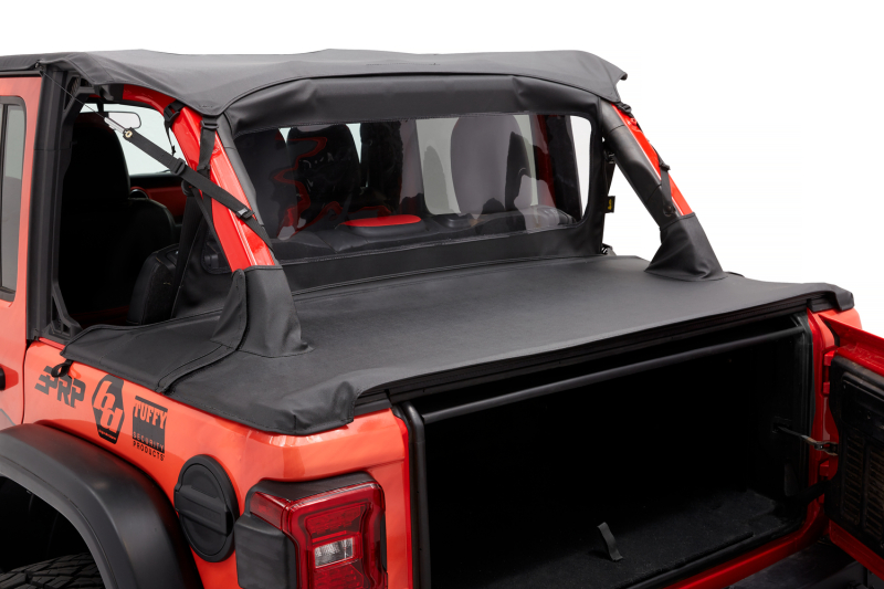 Bestop 18-23 Jeep Wrangler JL 4-Door Duster Deck Cover (Black Diamond) thumbnail 2