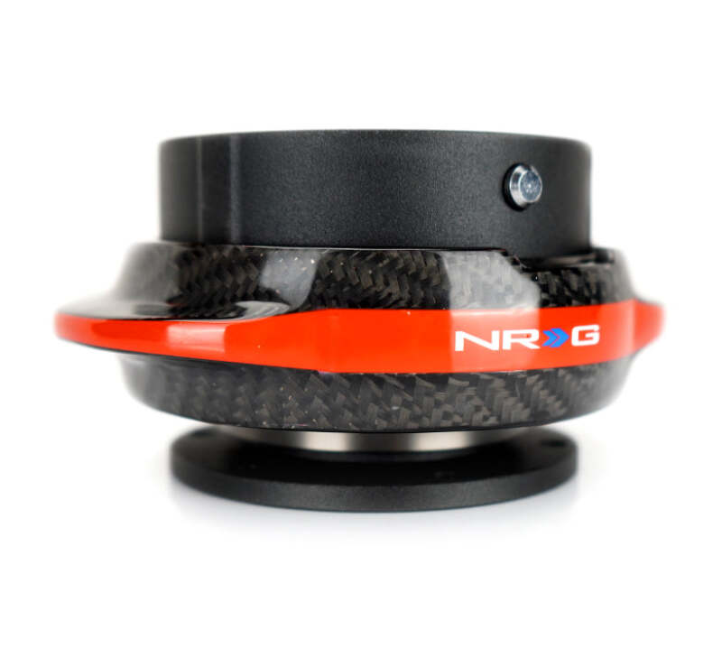 NRG Quick Release Gen 2.2 - Black Body / Carbon Fiber Red Ring thumbnail 2
