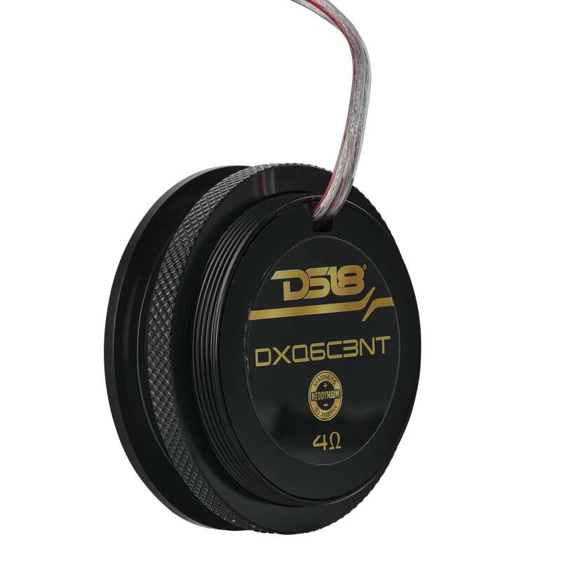 DS18 Dlx Qlty 6.5in+3.5in+2.2in 3-Way 180 Watt RMS 4 ohm Ylw Straw + Composite Foam Cone Neodymium thumbnail 5