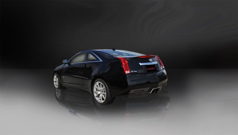 Corsa 2011-2015 Cadillac CTS Coupe V 6.2L V8 Black Sport Axle-Back Exhaust thumbnail 5