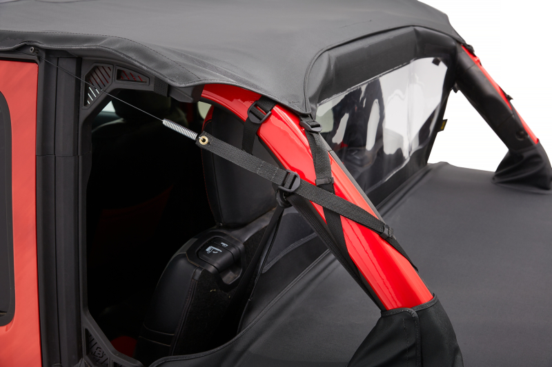 Bestop 18-23 Jeep Wrangler JL 4-Door Duster Deck Cover (Black Diamond) thumbnail 3
