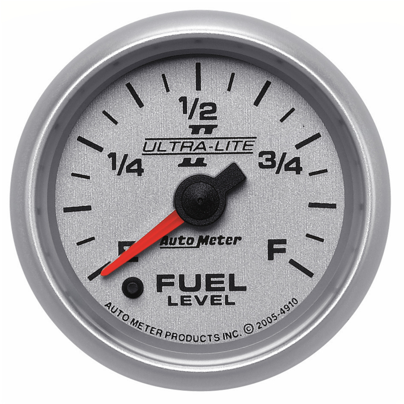 Autometer Ultra-Lite II 2-1/16in 0-280 Ohm Programmable Fuel Level Gauge thumbnail 8