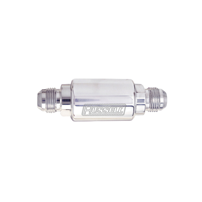 Russell Performance Polished Aluminum (3in Length 1-1/4in dia. -6 x 3/8in male NPT inlet/outlet) thumbnail 2
