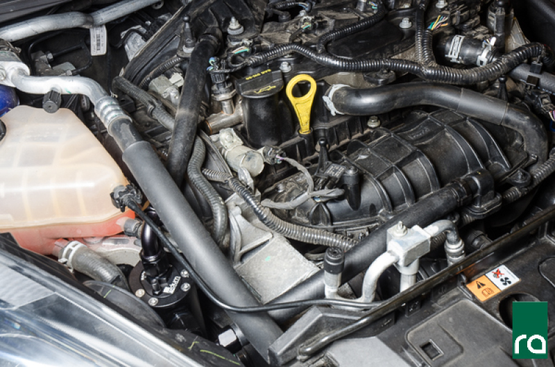 Radium Engineering Catch Can Kit PCV Fiesta ST Fluid Lock thumbnail 3