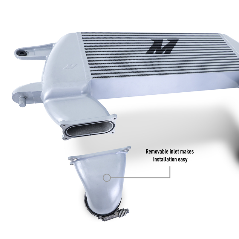 Mishimoto MMINT-BR27-21HKBKSL Intercooler Kit, Silver/Black, High-Mount, fits Ford Bronco 2.7L 2021+