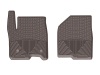 WT Rubber Mats - Front - Cocoa