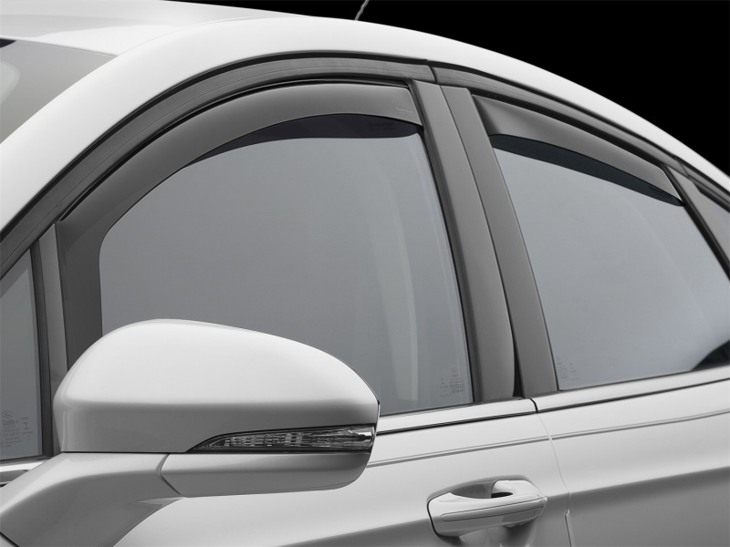 WeatherTech 13+ Ford Fusion Front and Rear Side Window Deflectors - Dark Smoke thumbnail 2