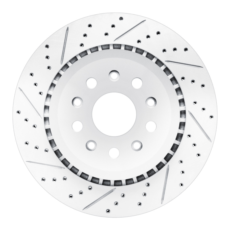 RNC Geo-Carbon Rotor - Drill & Slot