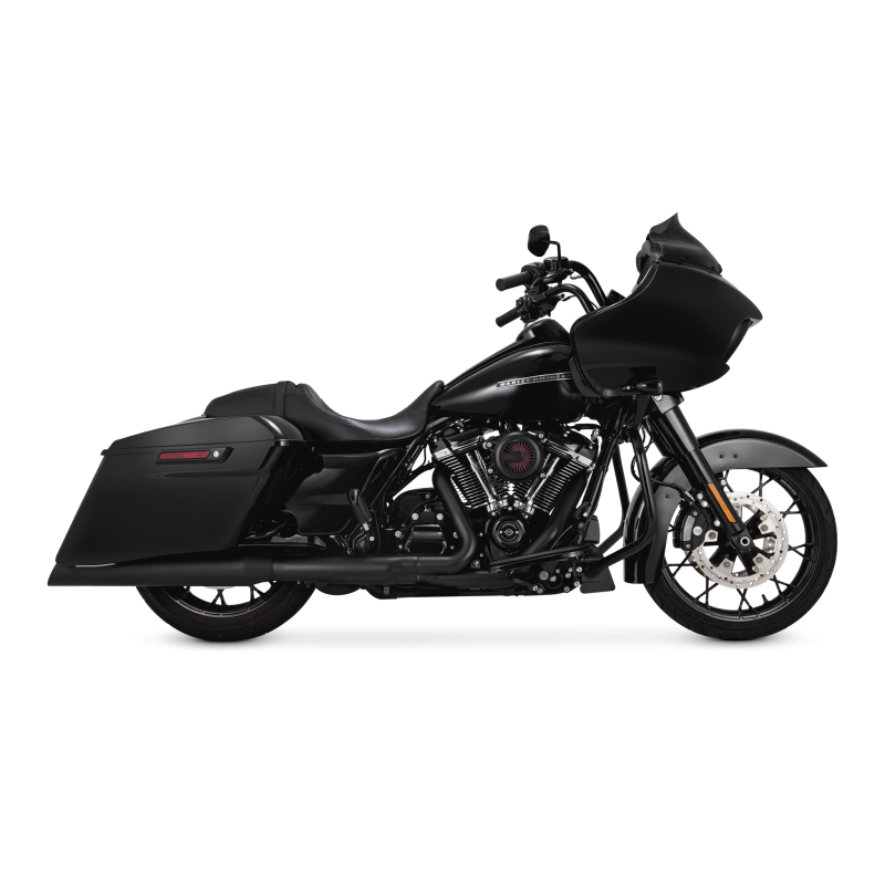 Vance & Hines 17-26 HD Touring Backslash 450 Slip-on Exhaust - Wrinkle Black thumbnail 2