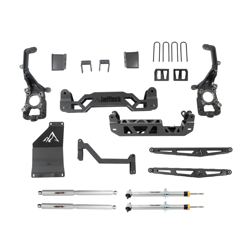 Belltech 2021+ Ford F150 4WD Trail Performance Lift Kit w/ Shocks