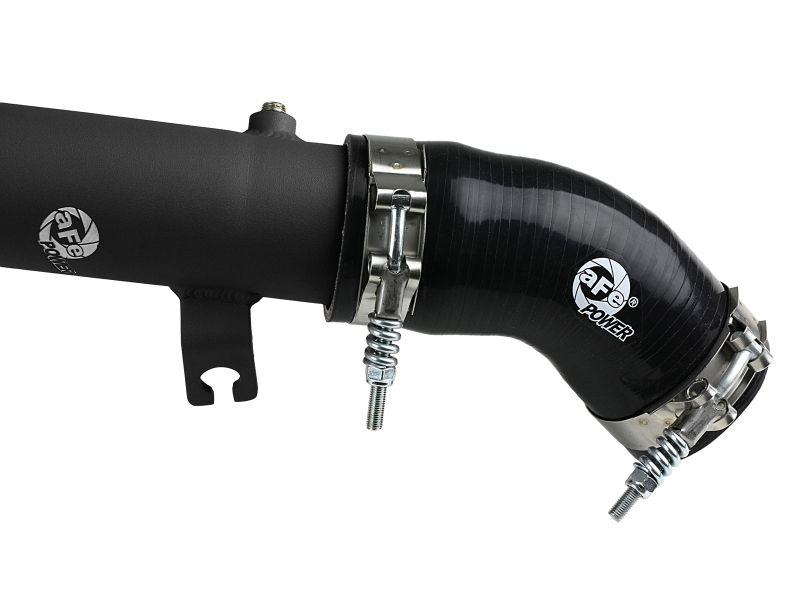 BladeRunner 2-1/2 IN Aluminum Hot Charge Pipe Black