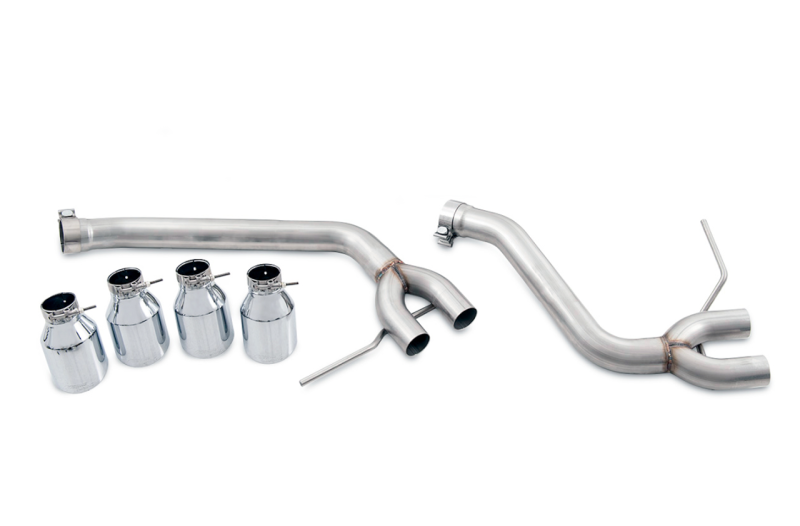 AWE Tuning Porsche Macan Track Edition Exhaust System - Chrome Silver 102mm Tips thumbnail 9