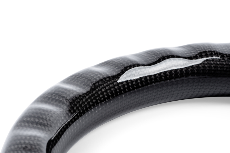 APR 15-26 Volkswagen Golf R/GTI/Jetta (MK7) Carbon Fiber/Red Stitch Steering Wheel (Non Paddles)