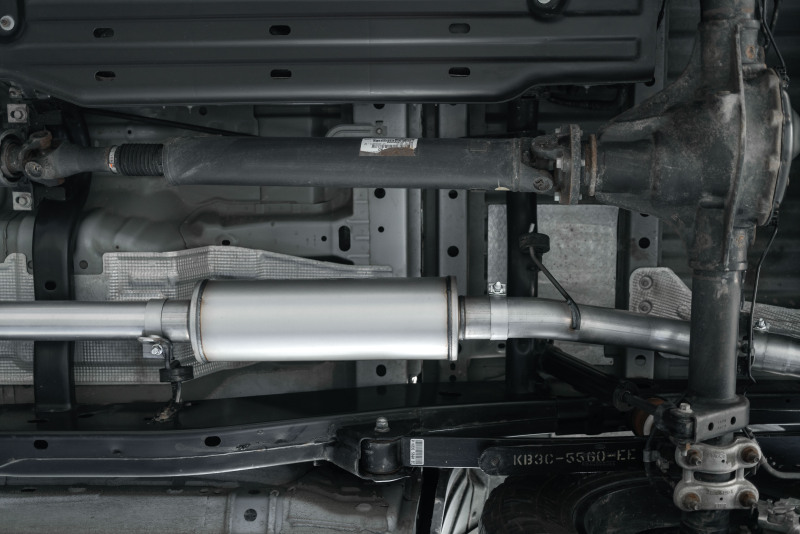 MBRP 2011-2014 Ford F150 V6 EcoBoost 3in Cat Back Single Side P Series Exhaust thumbnail 2