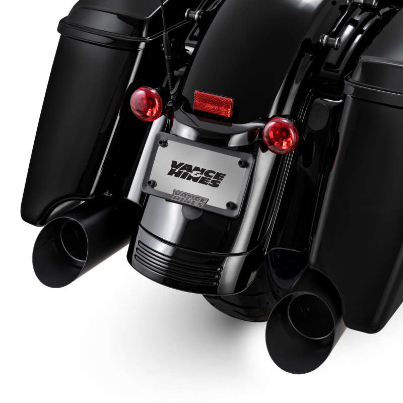 Vance & Hines 17-26 HD Touring Backslash 450 Slip-on Exhaust - Wrinkle Black thumbnail 3