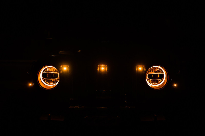 2018+ Jeep JL Grill Amber Marker Lights - Image 41