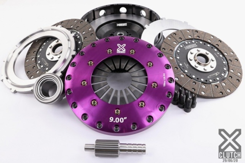 XClutch 11-13 BMW 335is Base 3.0L 9in Twin Solid Organic Clutch Kit (6 Bolt/PB in Flywheel) thumbnail 3