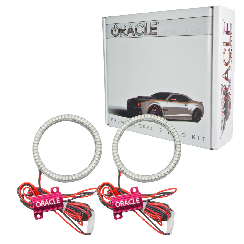 Oracle Ford Mustang 15-20 WP LED Projector Fog Halo Kit - White thumbnail 2