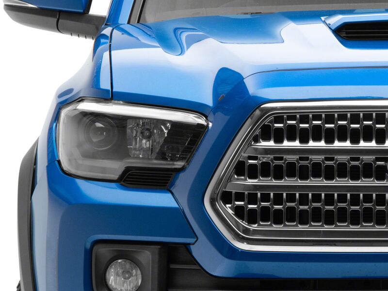 Raxiom 16-23 Toyota Tacoma Axial Series OE Replacement Headlights- Black Housing- Clear Lens thumbnail 4