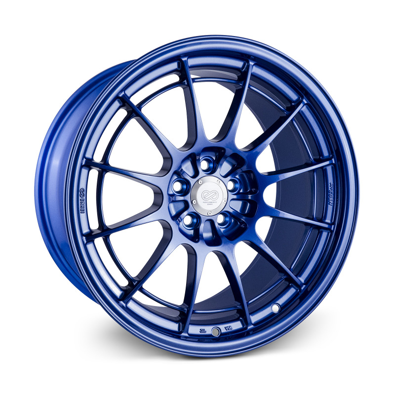 Enkei NT03+M 18x9.5 5x100 40mm Offset Victory Blue Wheel thumbnail 2