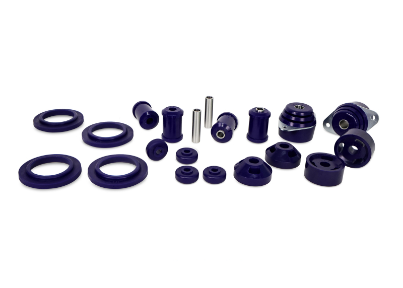 SuperPro 67-76 Triumph TR5/250/6 Rear Suspension Kit SS Hardware