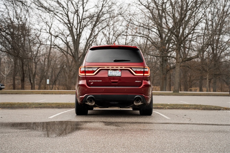 Corsa 2018-2025 Dodge Durango SRT 392 Cat-Back 2.75in Dual Rear Exit Xtreme 4.5in Black PVD Tips thumbnail 6